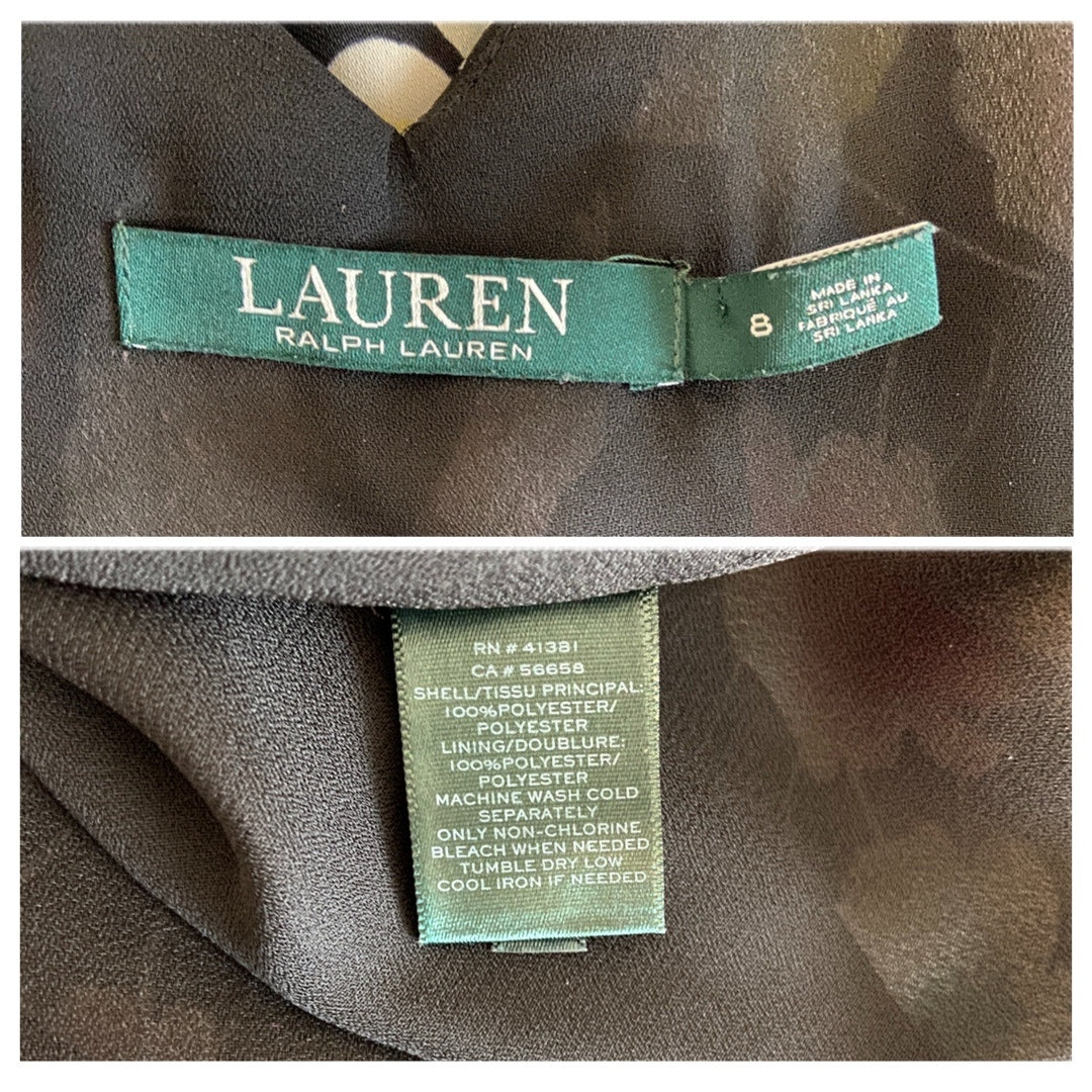 Lauren Ralph Lauren Floral Sleeveless Dress - Women's Size 8