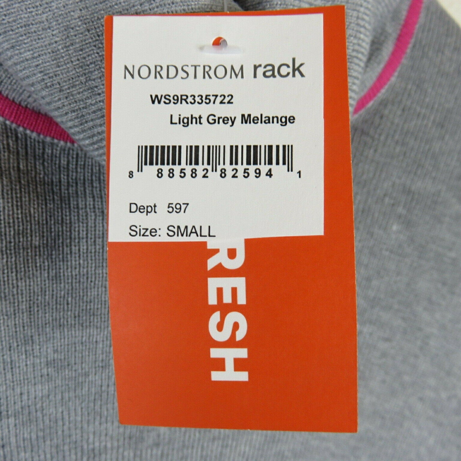 Joe Fresh Gray Pink Stripe Turtleneck NWT - Women's Small