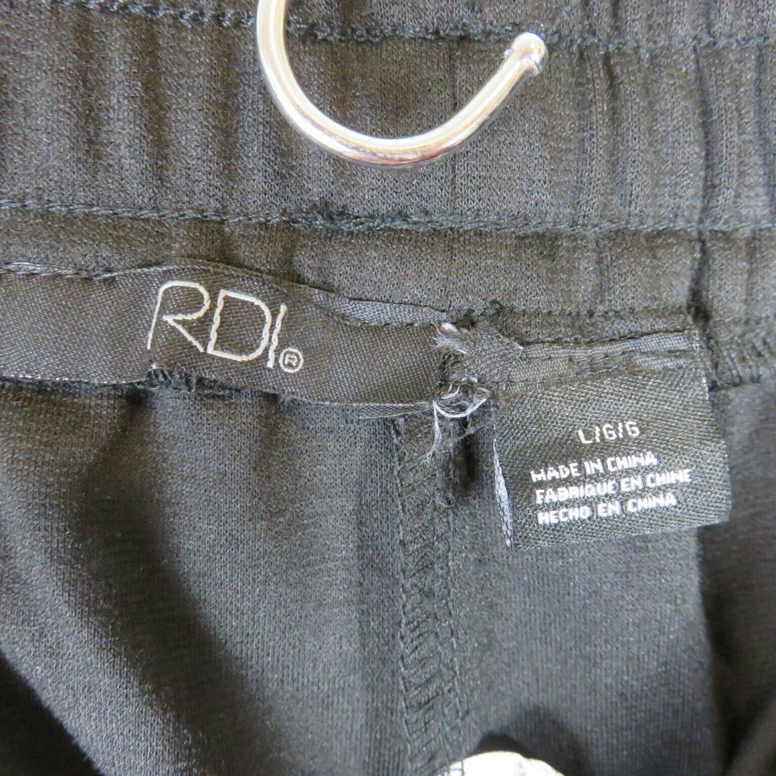 RDI Stretch Waist Side Striped Track Pants - Women's Size L