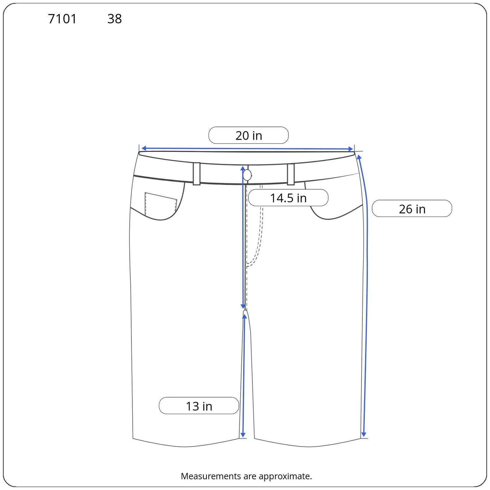 RL Polo Jeans Co Cinch Back Cargo Shorts - Men's Size 38