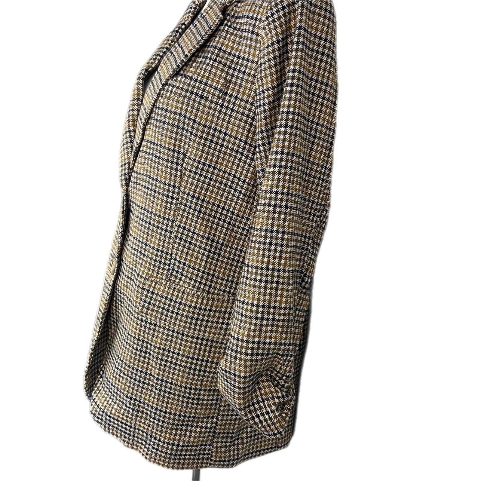 H&M Hounds Tooth Oversized Blazer - Women's Size S