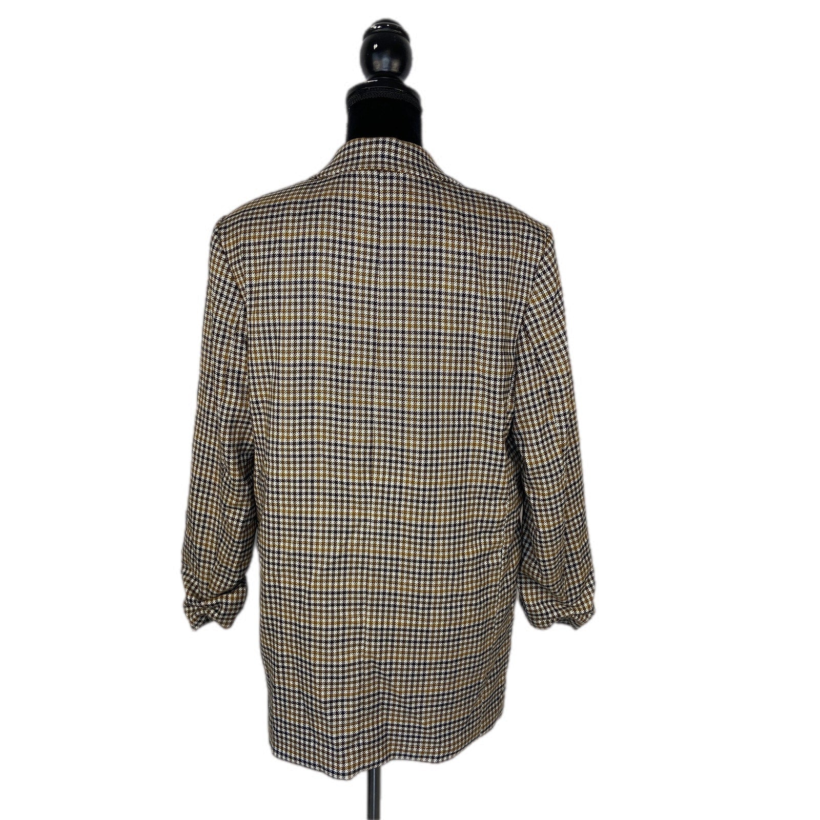 H&M Hounds Tooth Oversized Blazer - Women's Size S