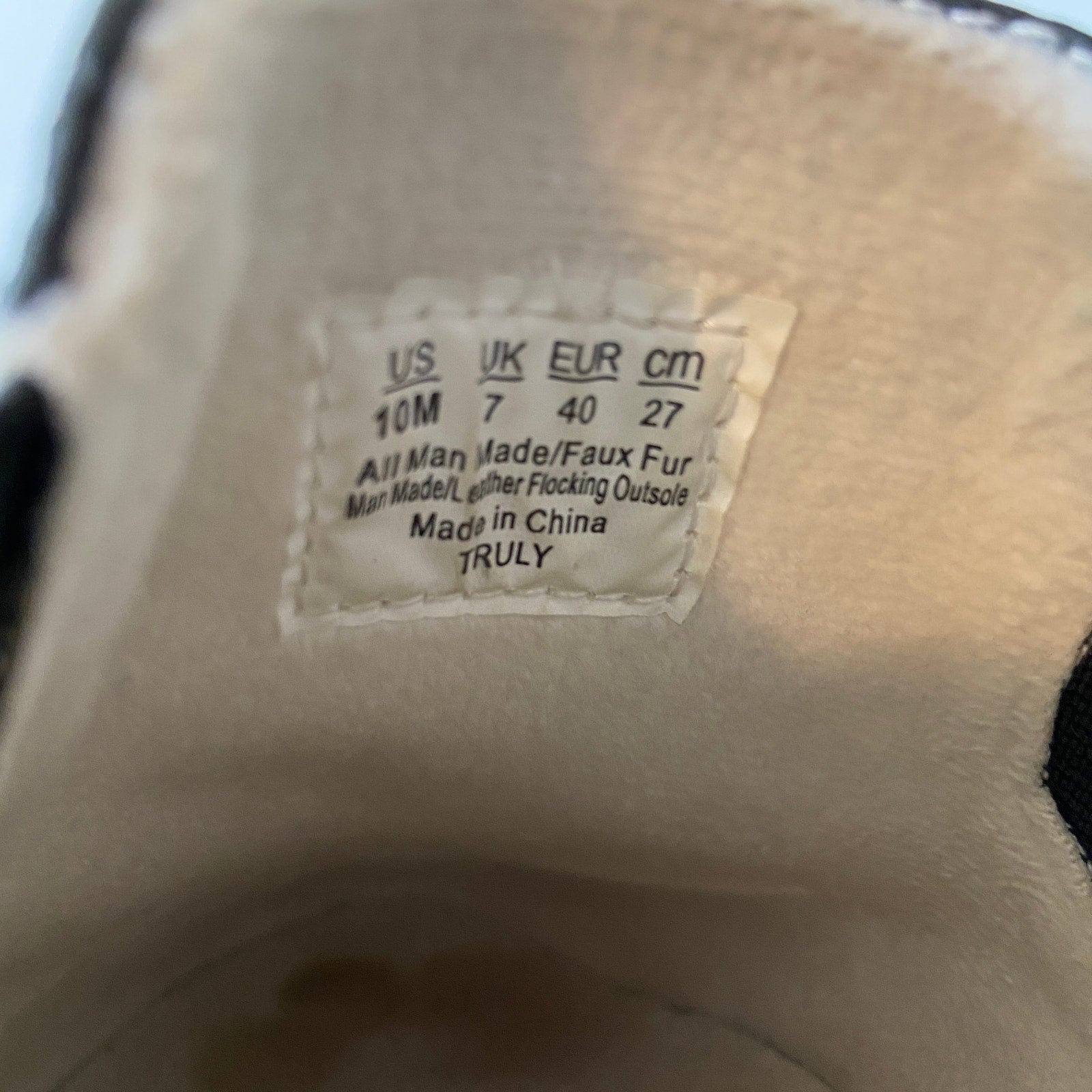 Naturalizer Soul Truly Black Faux Leather Slip On Sneakers - Women's Size 10