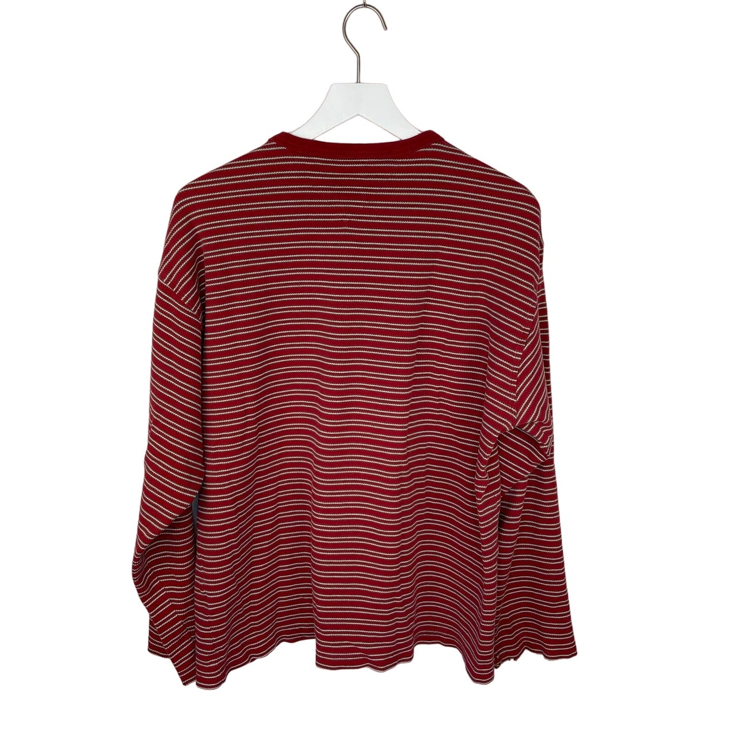 Tommy Hilfiger Striped Ribbed Long Sleeve Shirt - Men's Size XL
