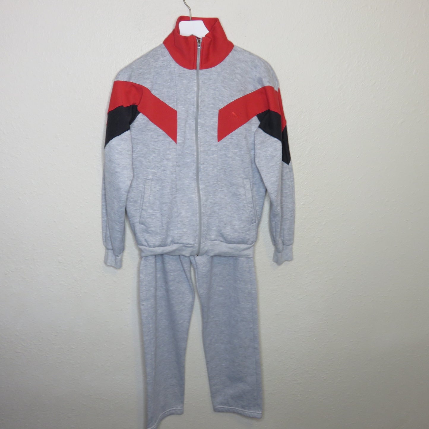Vintage Puma Gray Sweatsuit - Women's Small