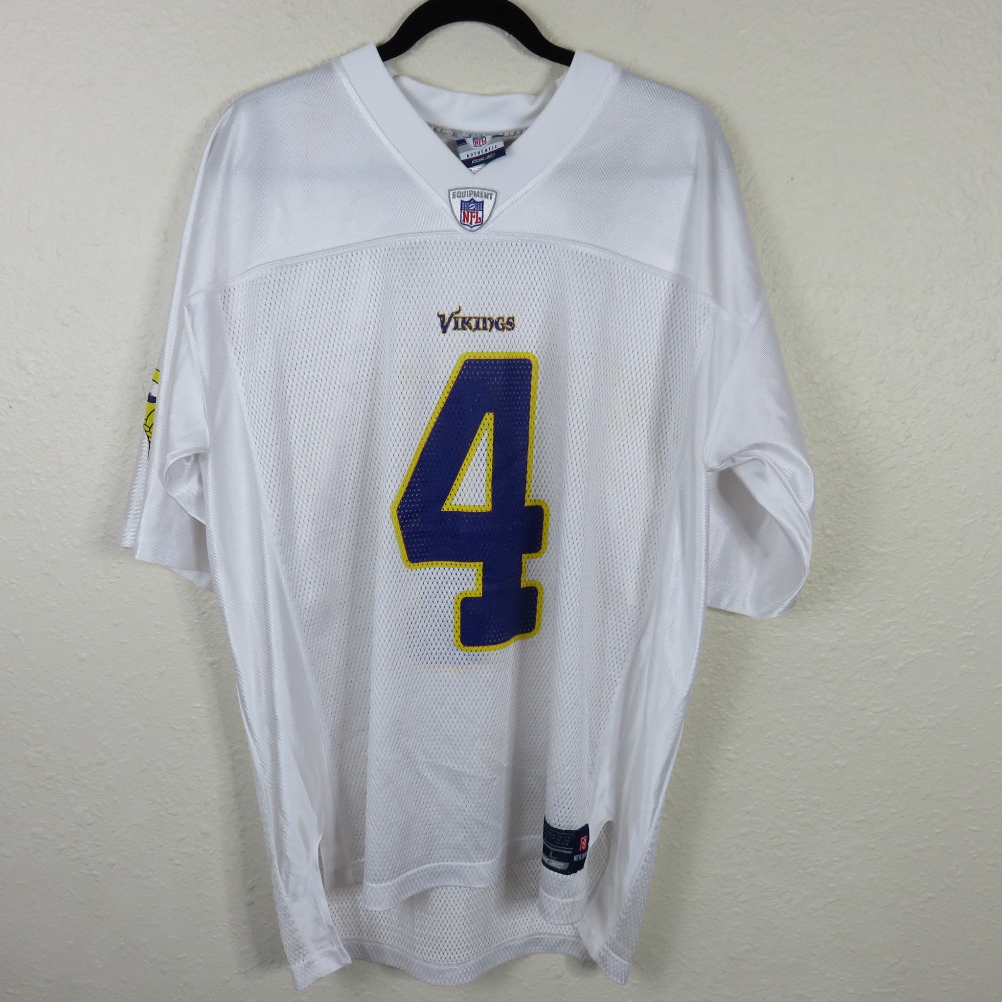 BRETT FAVRE Reebok men's Size 48 Reebok #4 Pro Bowl Football Jersey VIKINGS  2010 - collectibles - by owner - sale 