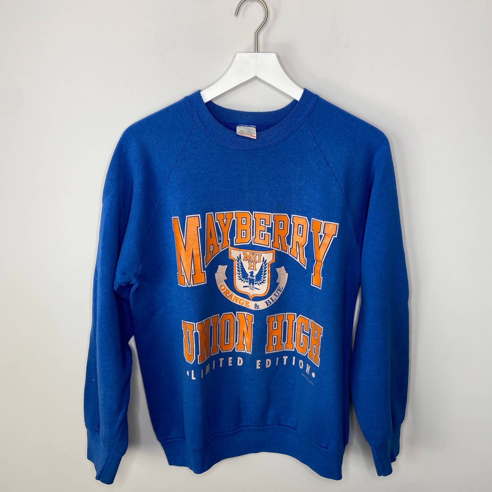 Vintage Mayberry Union High Crewneck Sweatshirt Made in USA