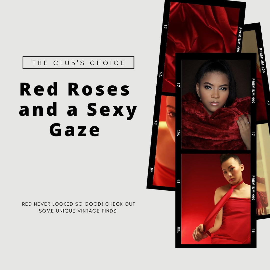 The Club's Choice: Red Roses and a Sexy Gaze