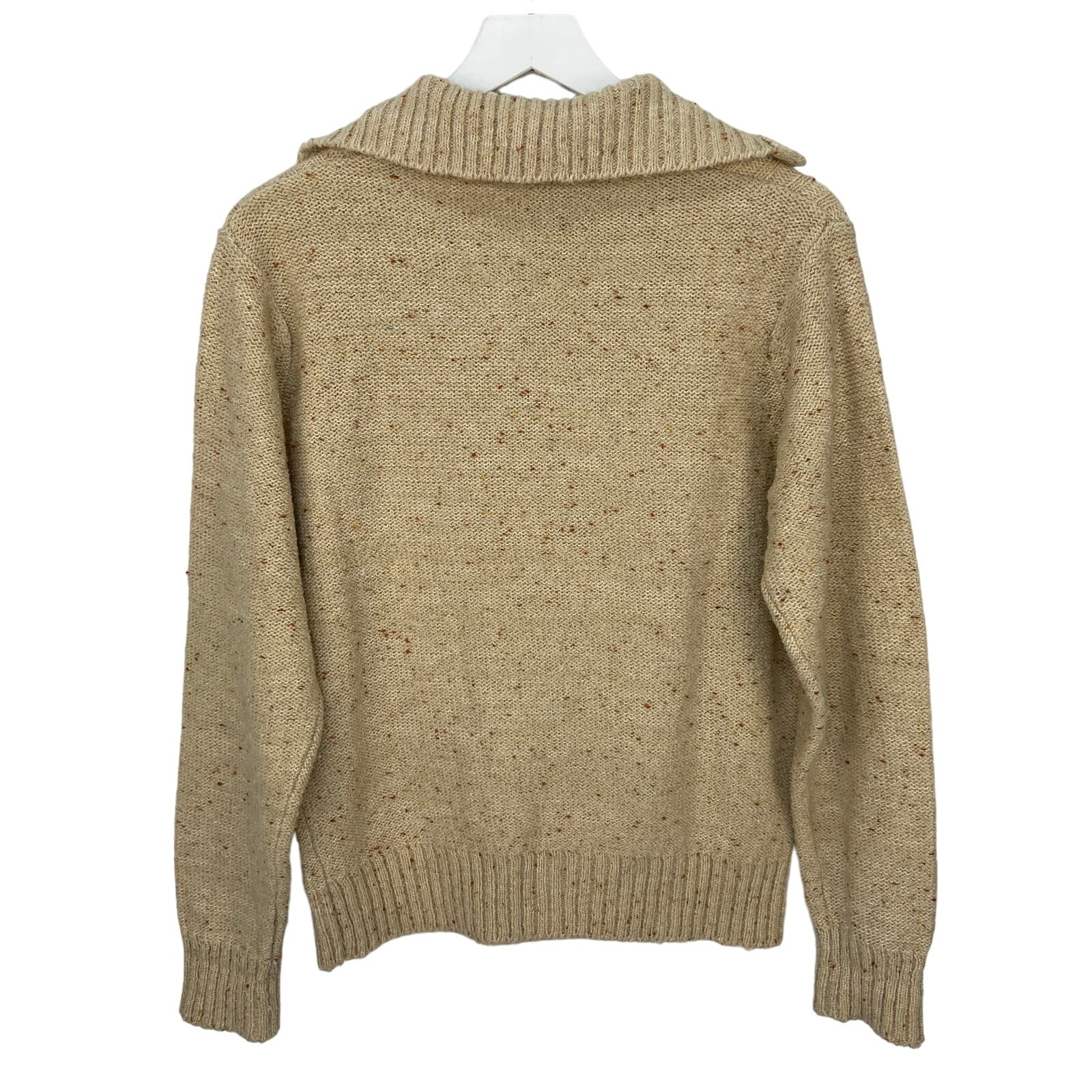 Vintage 70s 80s Kennington Henley Kangaroo Pocket Sweater - Men's M