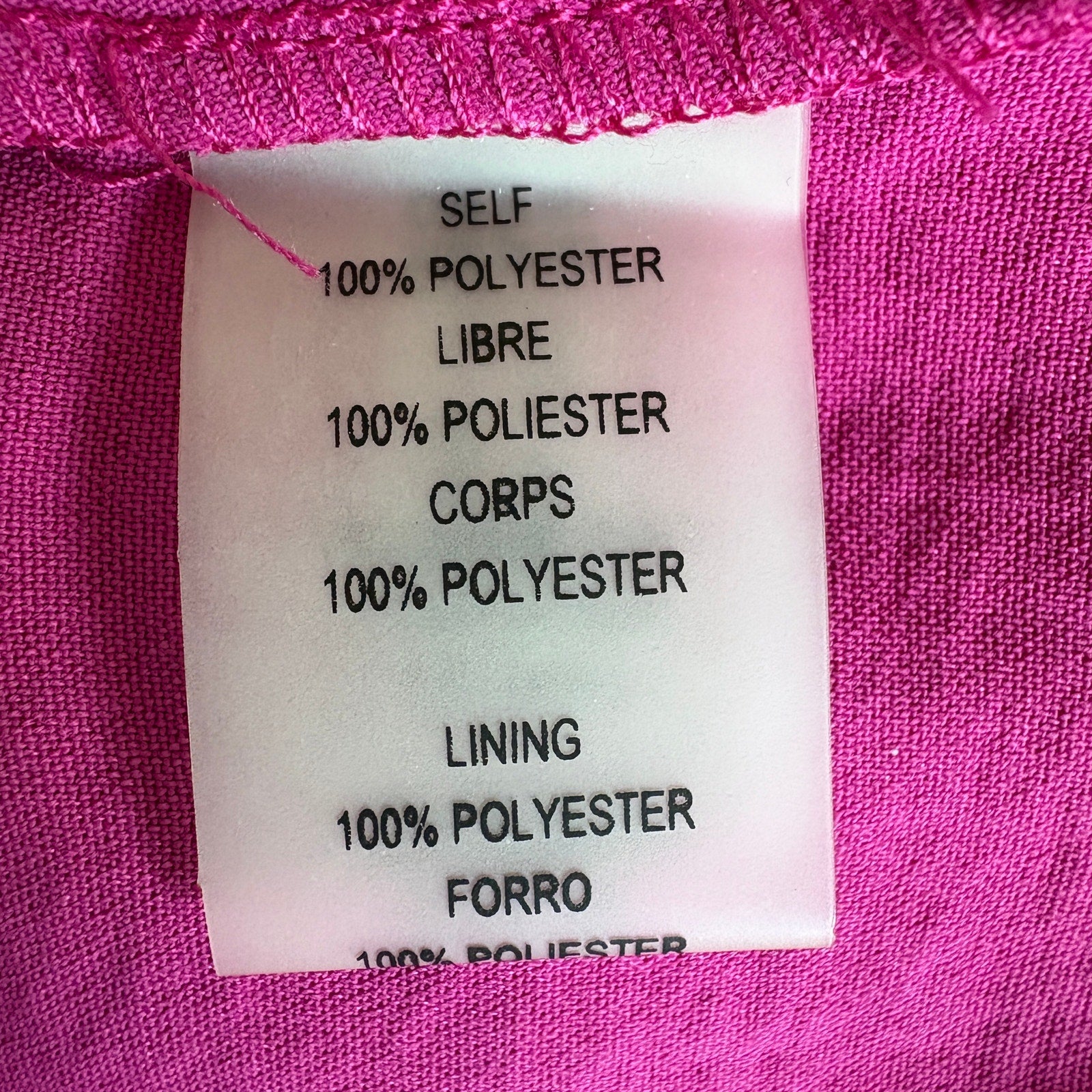 Vince Camuto Bright Pink Halter Wide Leg Jumpsuit - Women's Size 10