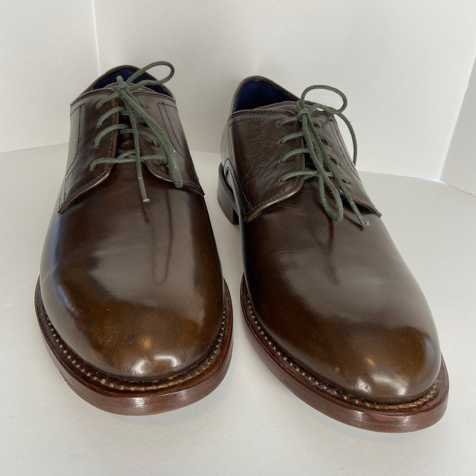 Cole Haan Brown Leather Oxford Dress Shoes - Men's Size 8.5