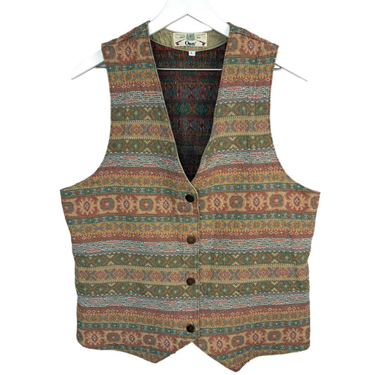 American Vintage Orvis Southwest Pattern Vest - Women's Size L