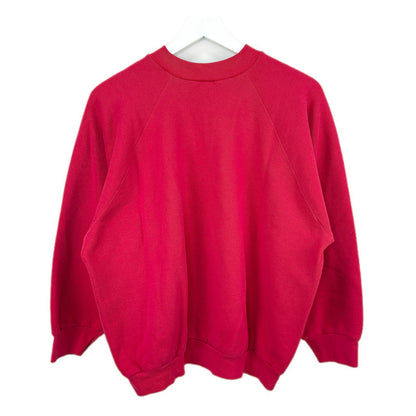 American Vintage Fruit of the Loom Red Crewneck Sweatshirt - Women's Size XL