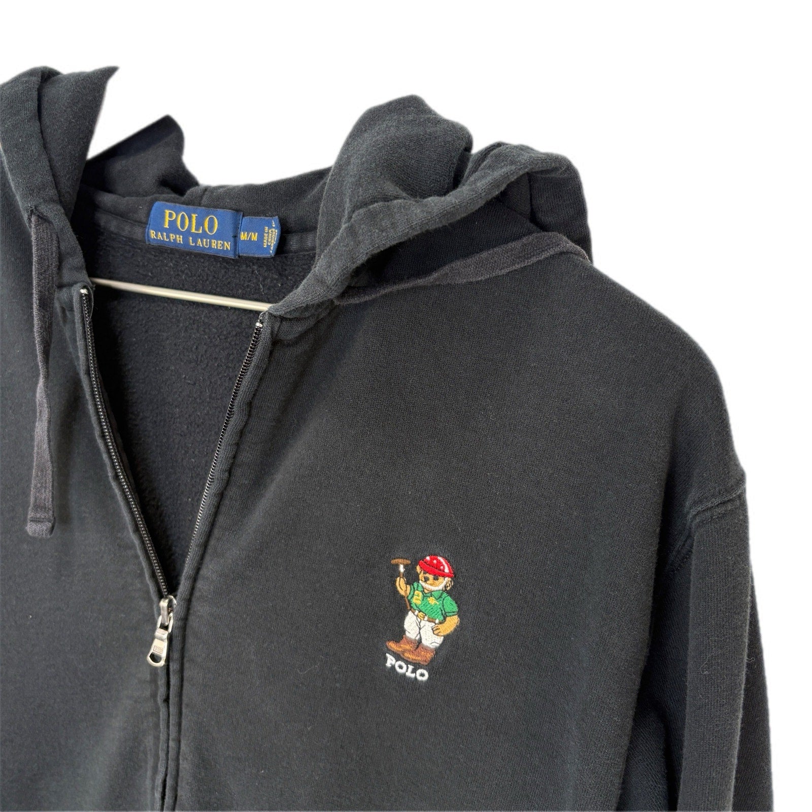 Polo Ralph Lauren Polo Bear Zip Up Hoodie - Women's Size M
