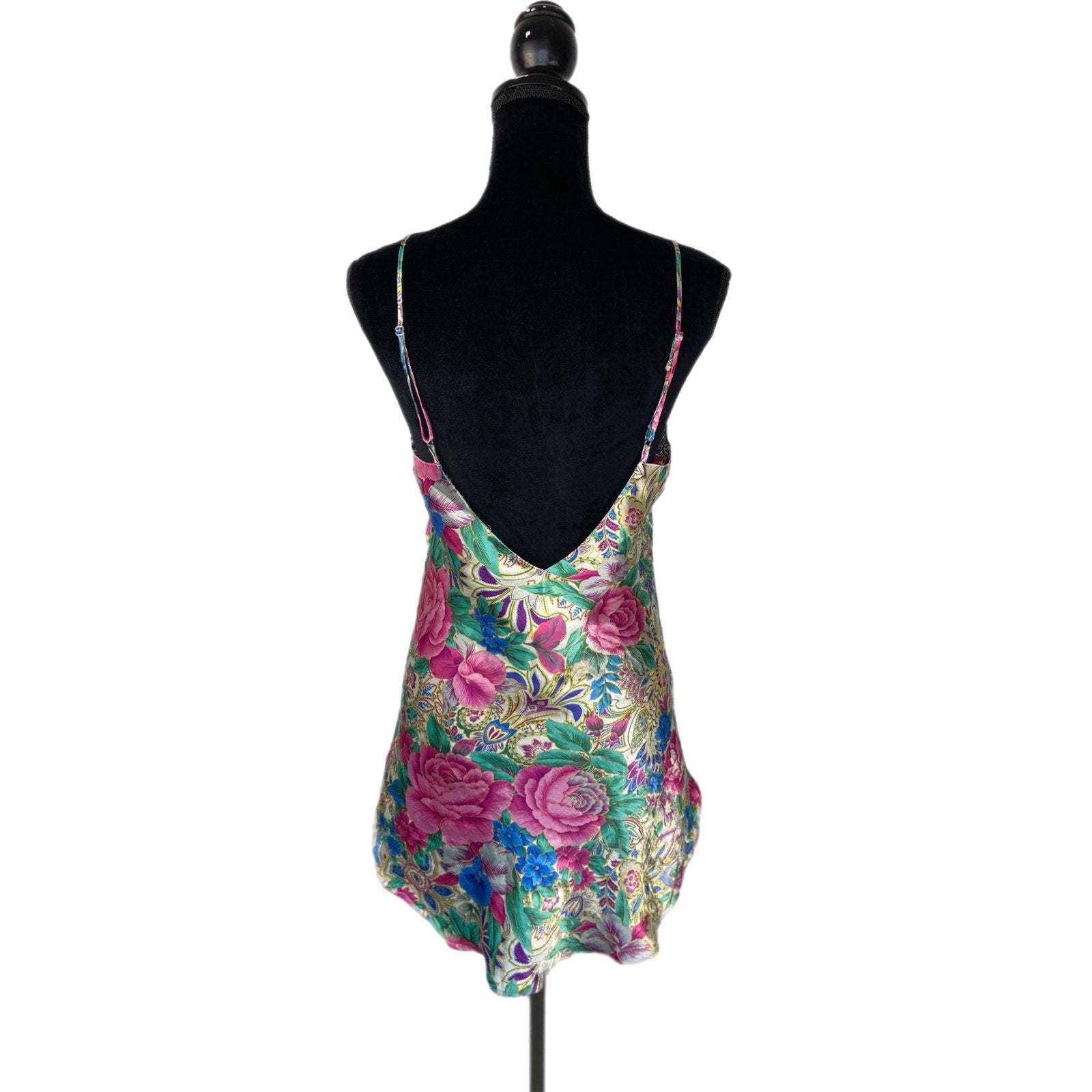 Victoria's Secret Gold Label Floral and Lace Nightie - Women's Small