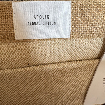 Magnolia Apolis Global Citizen Script Market Tote NWT