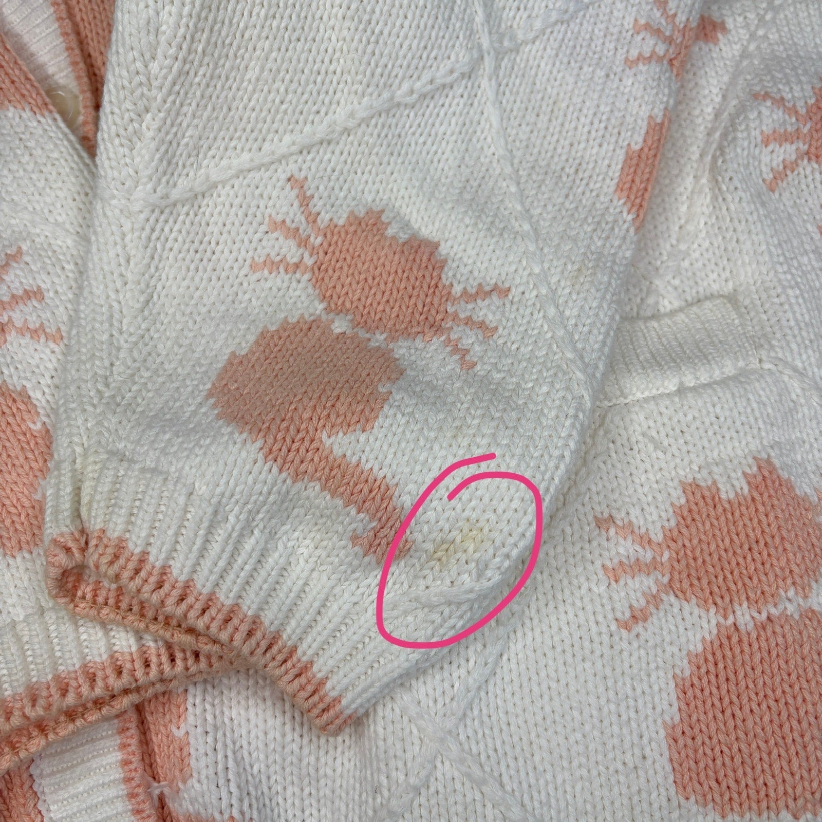 Pink Cat Cardigan - Women's Size L