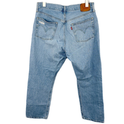 Levi's 501 Repro Big E Distressed Light Wash Jeans - Men's Size 31x26
