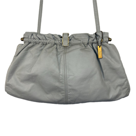 Vintage Letisse Gray Shoulder Strap Pouch Purse