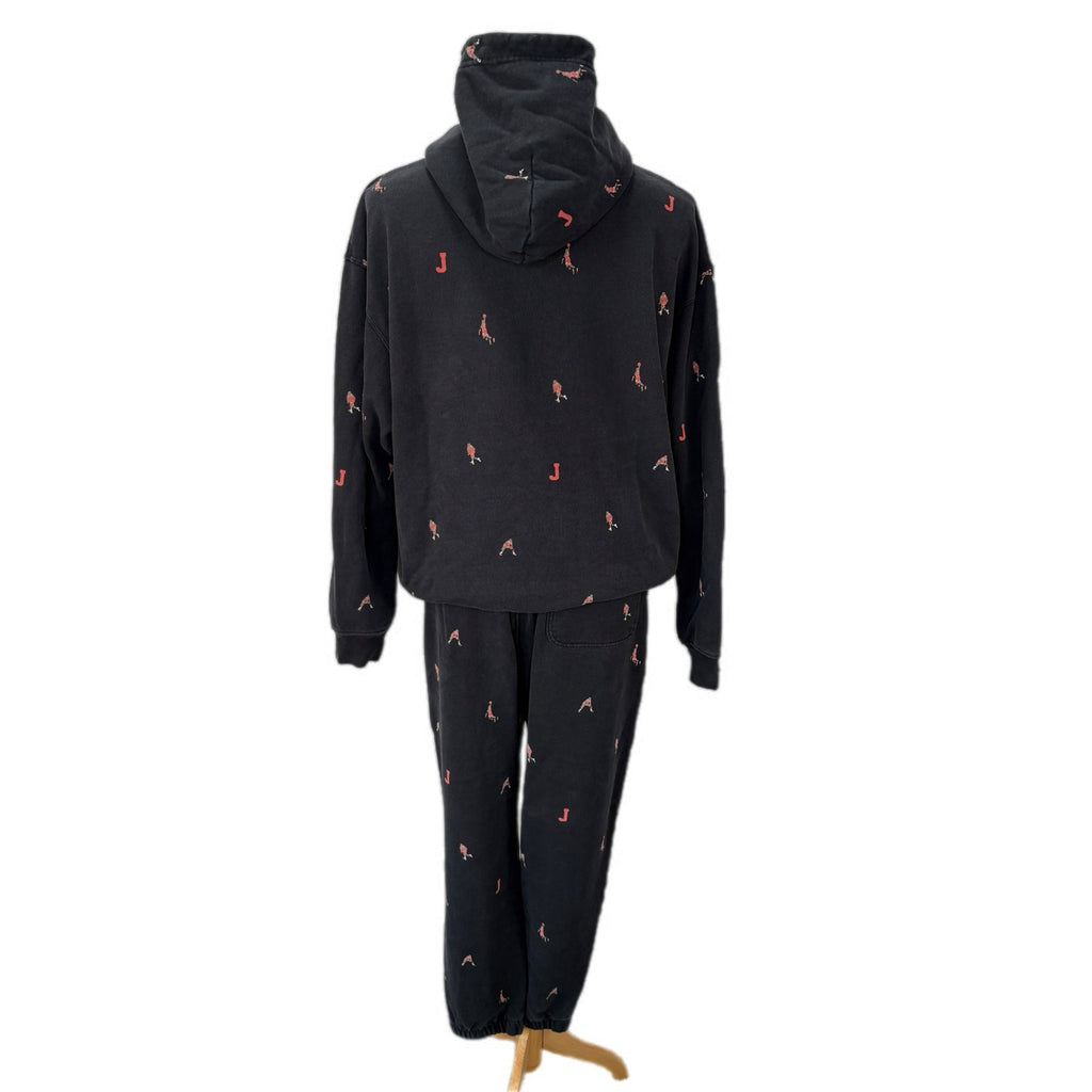 Air Jordan Essentials AOP Hoodie and Jogger Pants - Men's XL