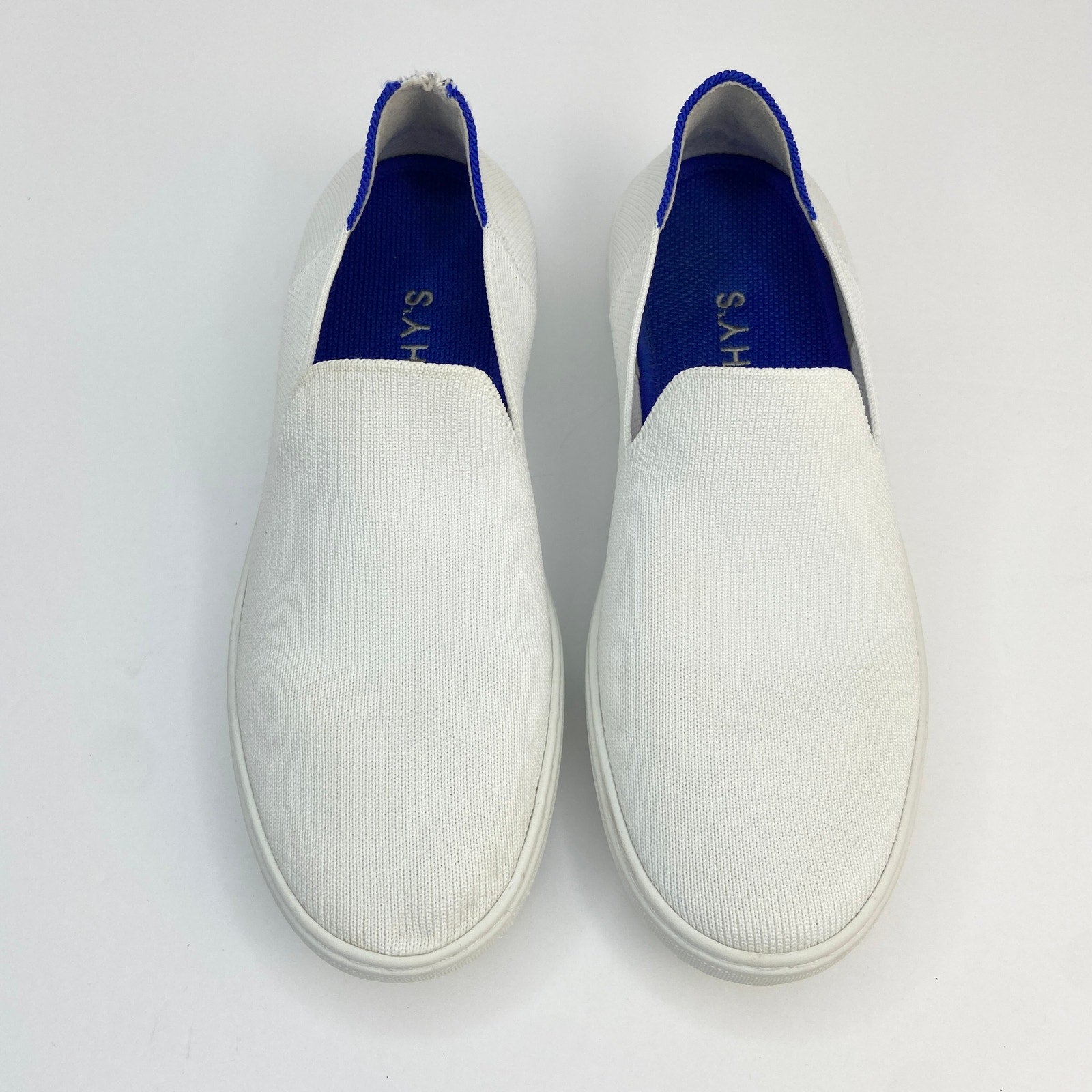 Rothy's The Original White Slip On Sneakers - Women's Size 7.5