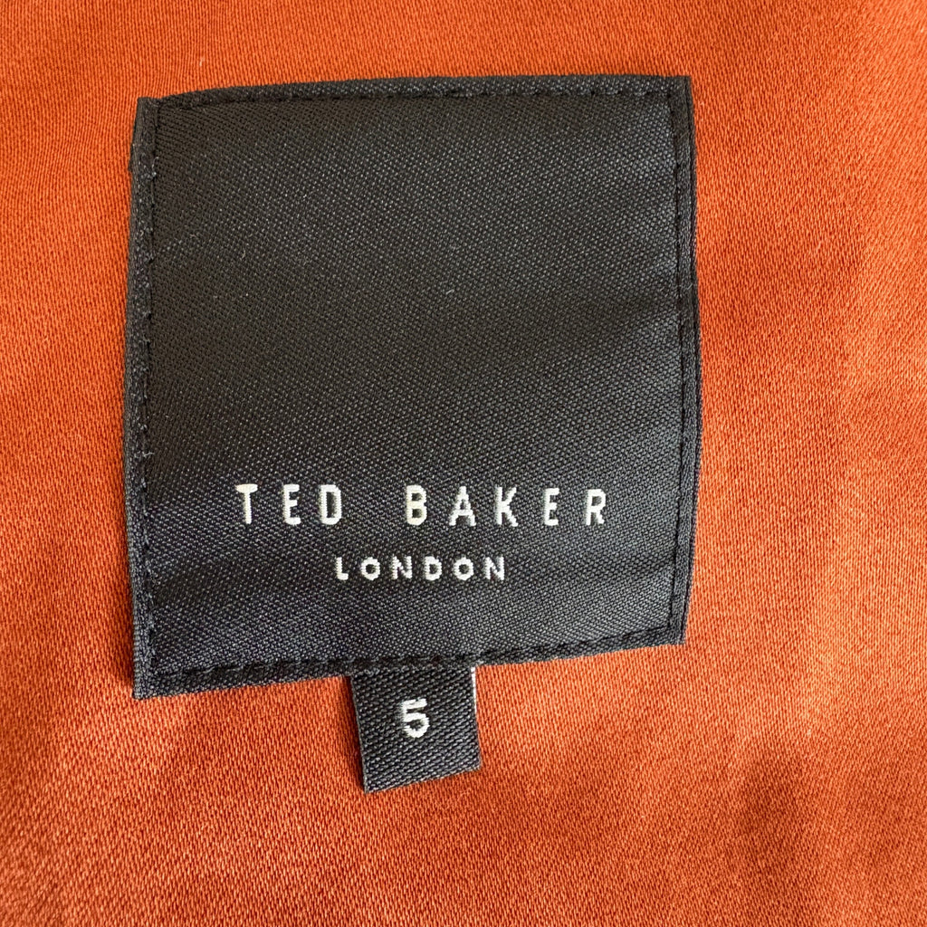 Ted Baker Burnt Orange Lightweight Cotton Jacket - Men's Size 5