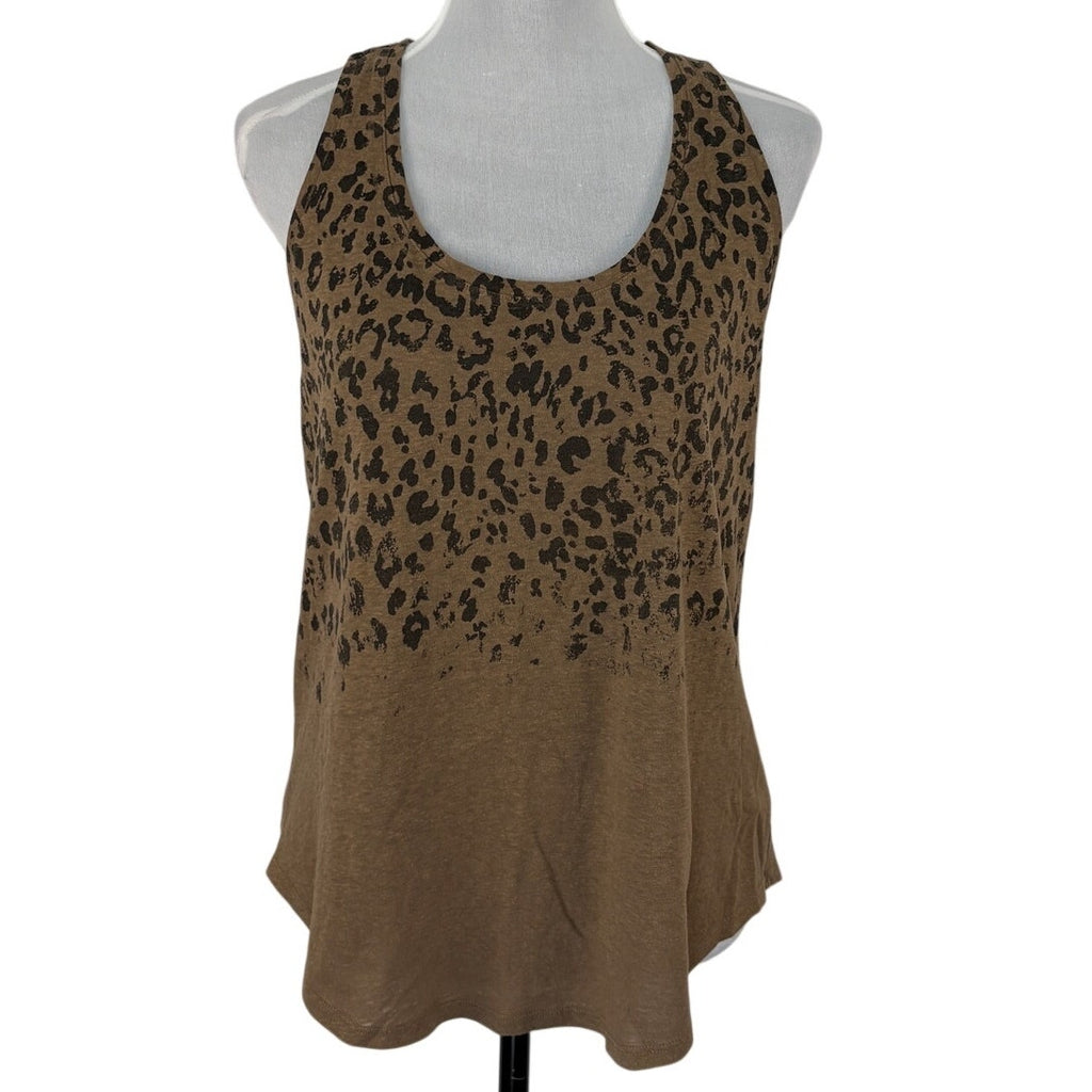 Converse One Star Racerback Animal Print Tank Top - Women's Size L