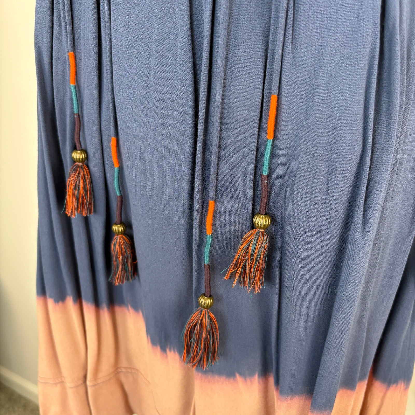 Holding Horses Blue Baby Doll Dress - Women's Size 10