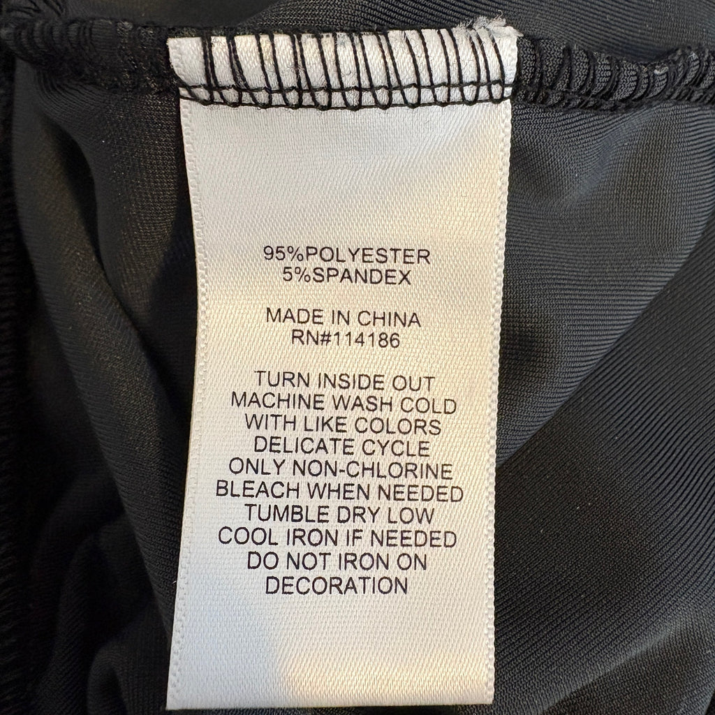 Juicy Flare Leg Black Velvet Pants - Women's Size L