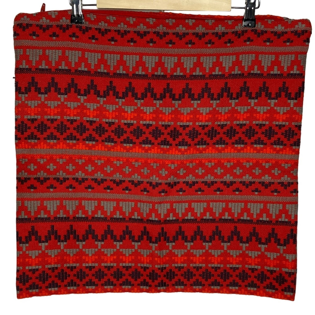 Southwest Pattern Cotton Zippered Throw Pillow Cover