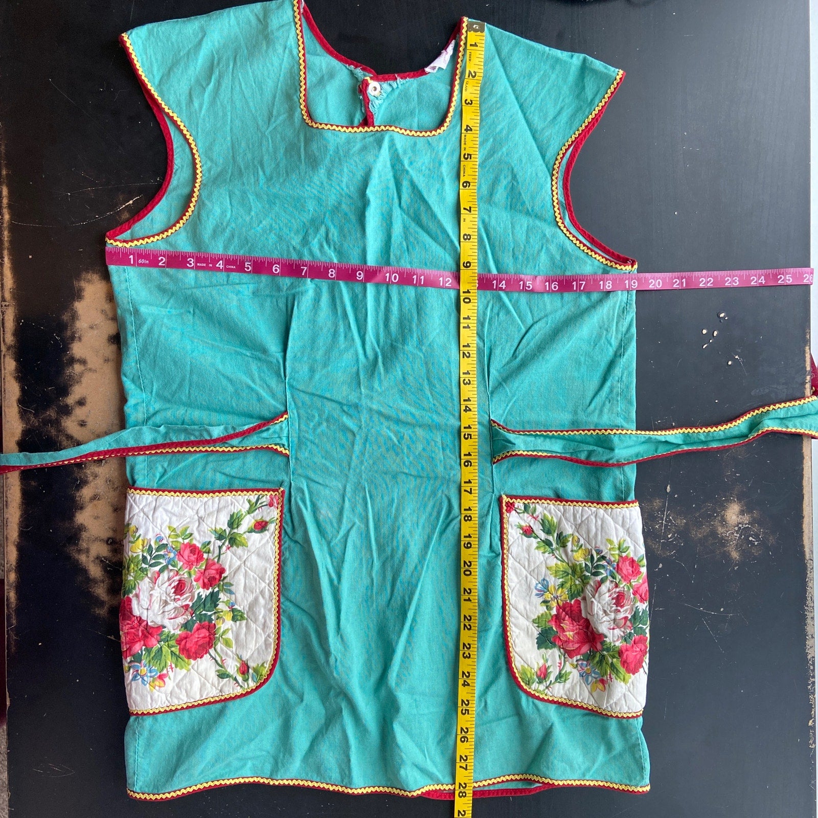 Vintage 50's 60's Floral Aprons - Set of 2
