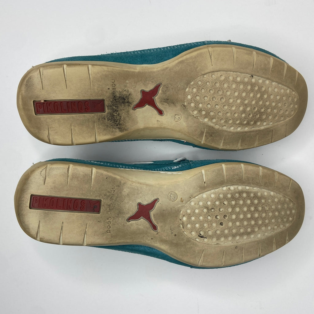 Pikolinos Aquamarine Montecarlo Leather Loafers 06N-6250S - Men's Size 8.5-9