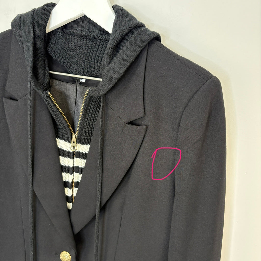 Evereve Dawson Blazer Detachable Sweater Dickey - Women's Size XS