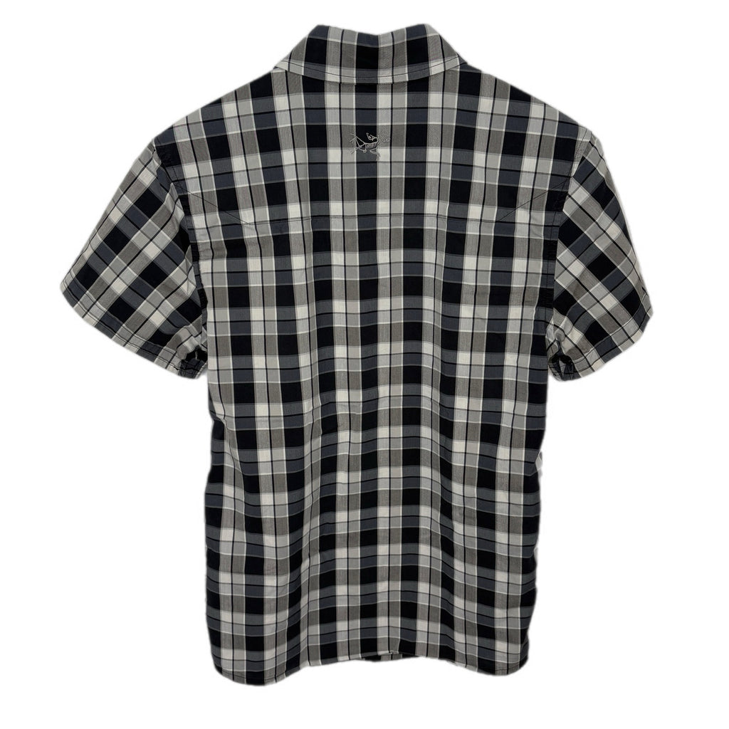 Arc'teryx Gray Plaid Short Sleeve Shirt - Men's Size S