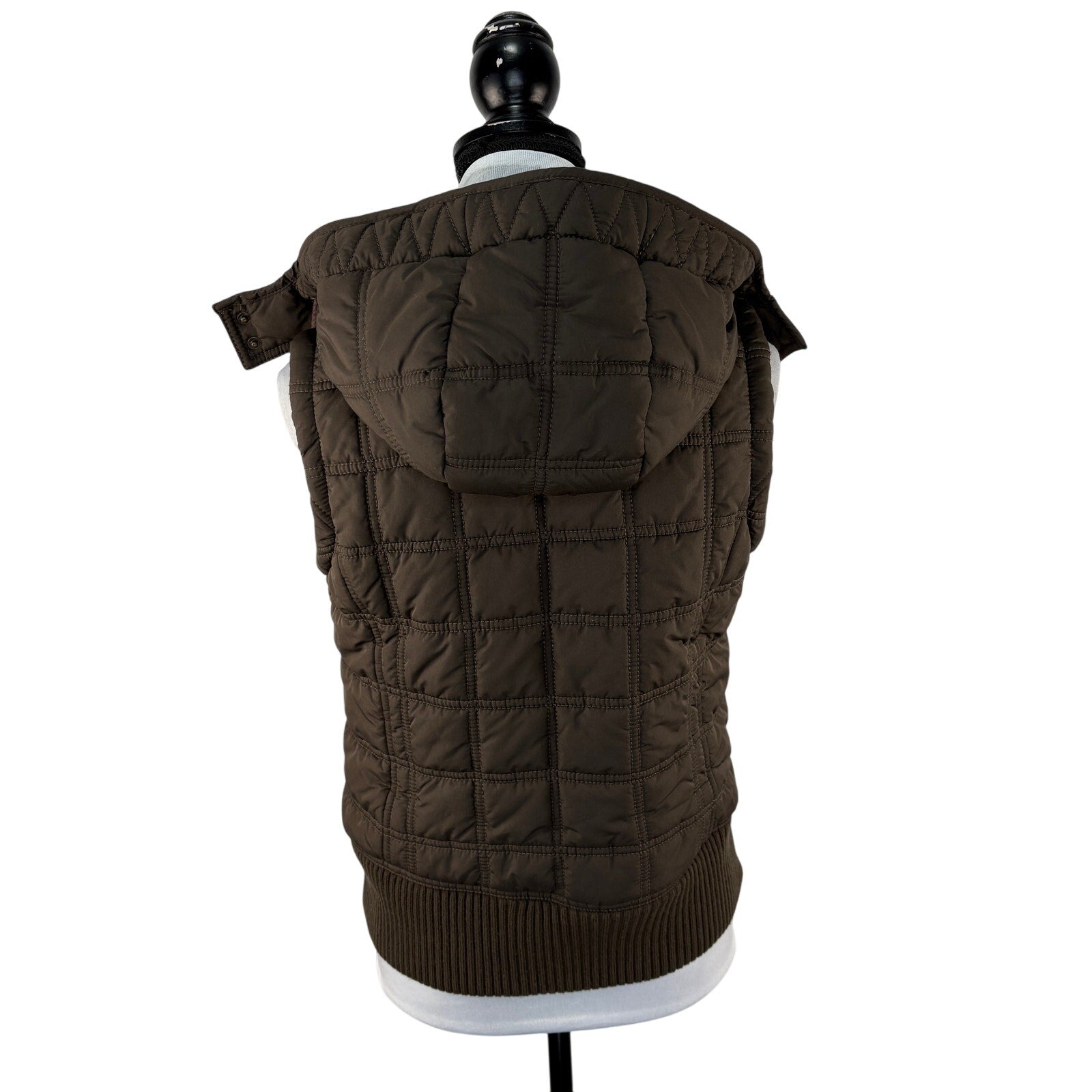 2010's American Eagle Hooded Puffer Vest - Women's Size M