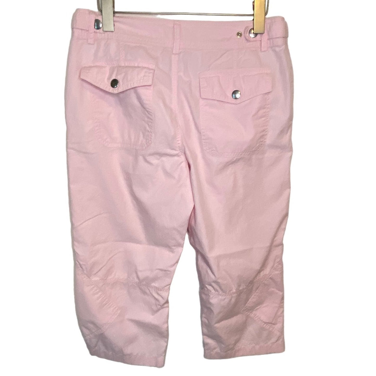 Y2K Pink Cropped Cargo Pants - Women's Size 10