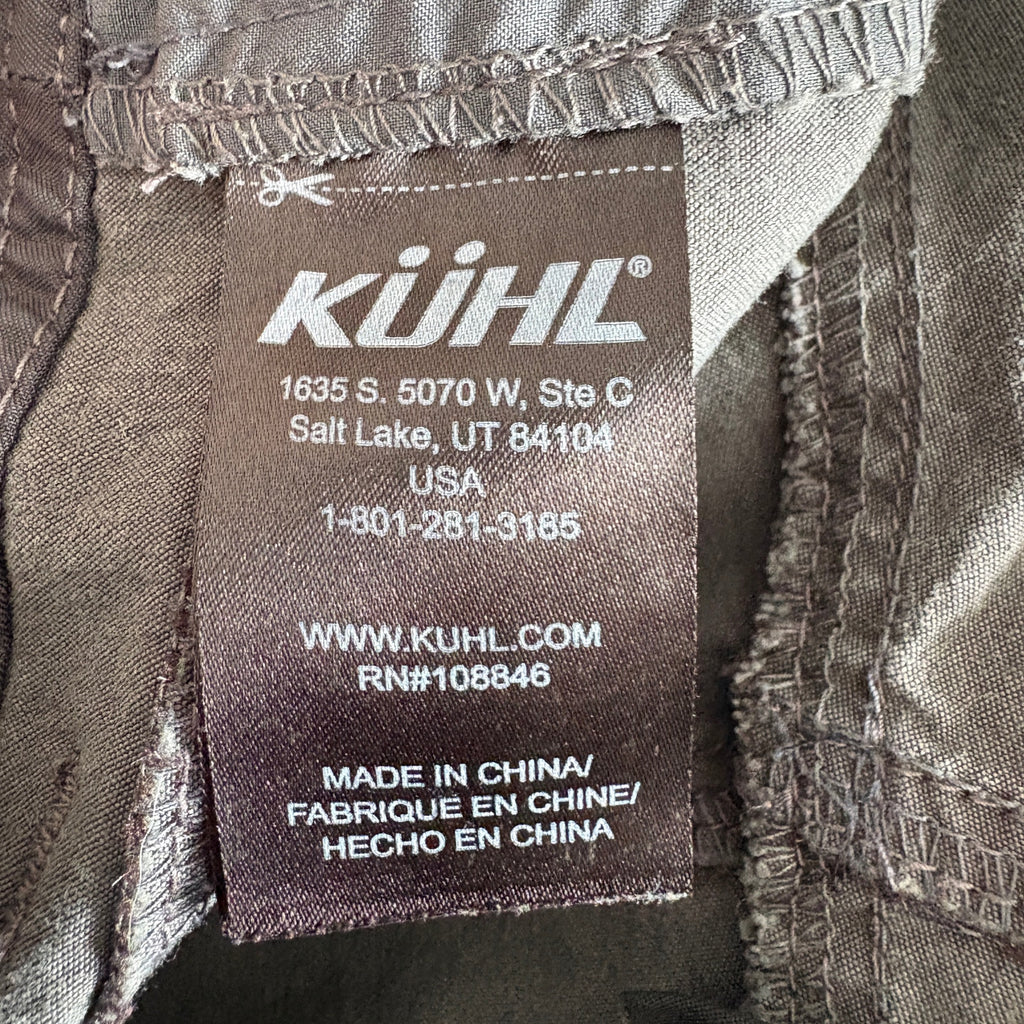 Kuhl Slax Outdoor Hiking Pants in Carbon - Men's Size 40x32