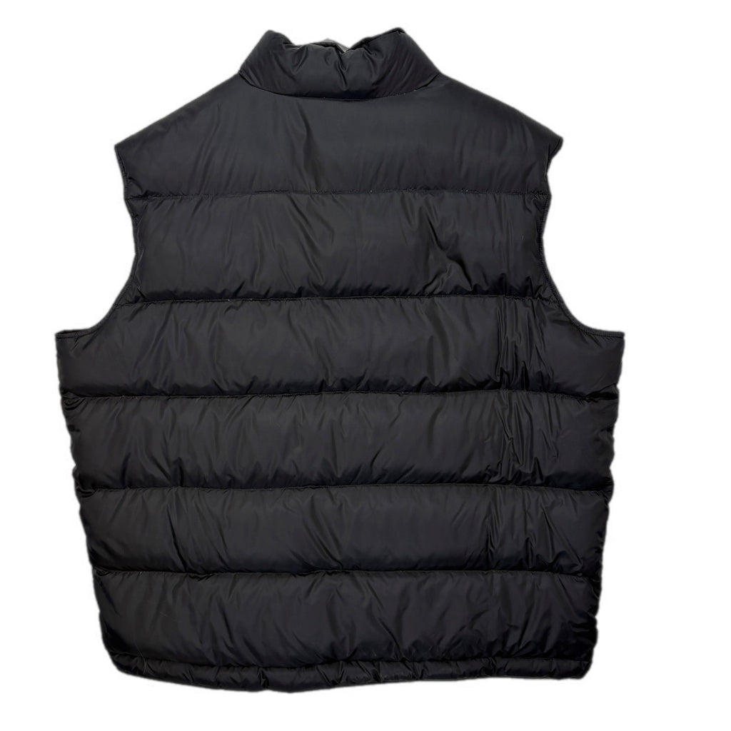 Lands' End Nylon Goose Down Puffer Vest in Black - Men's Size XXL