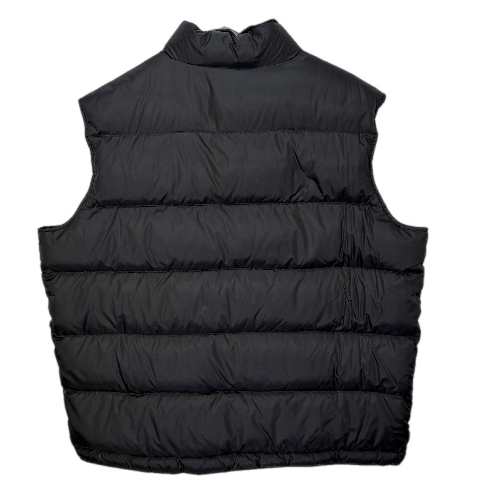 Lands' End Nylon Goose Down Puffer Vest in Black - Men's Size XXL