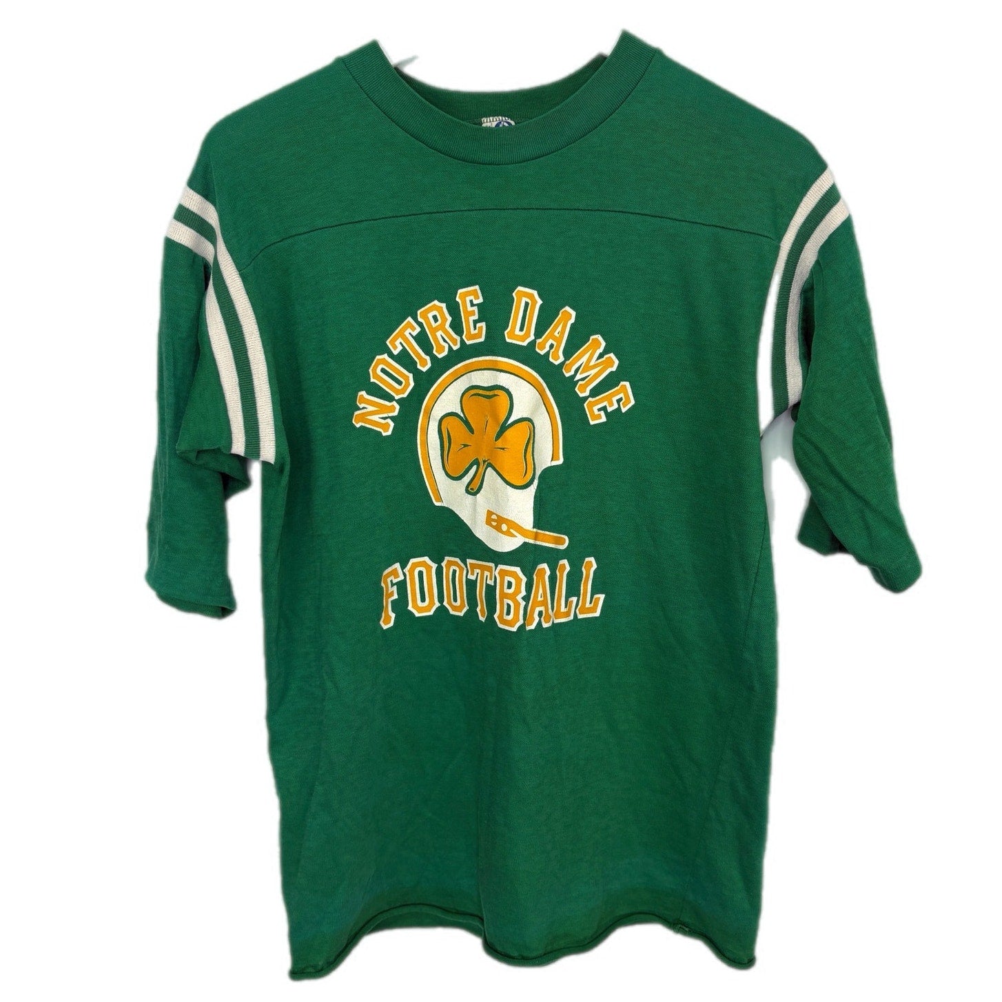 Vintage Artex Notre Dame Football Baseball Style T Shirt - Size L
