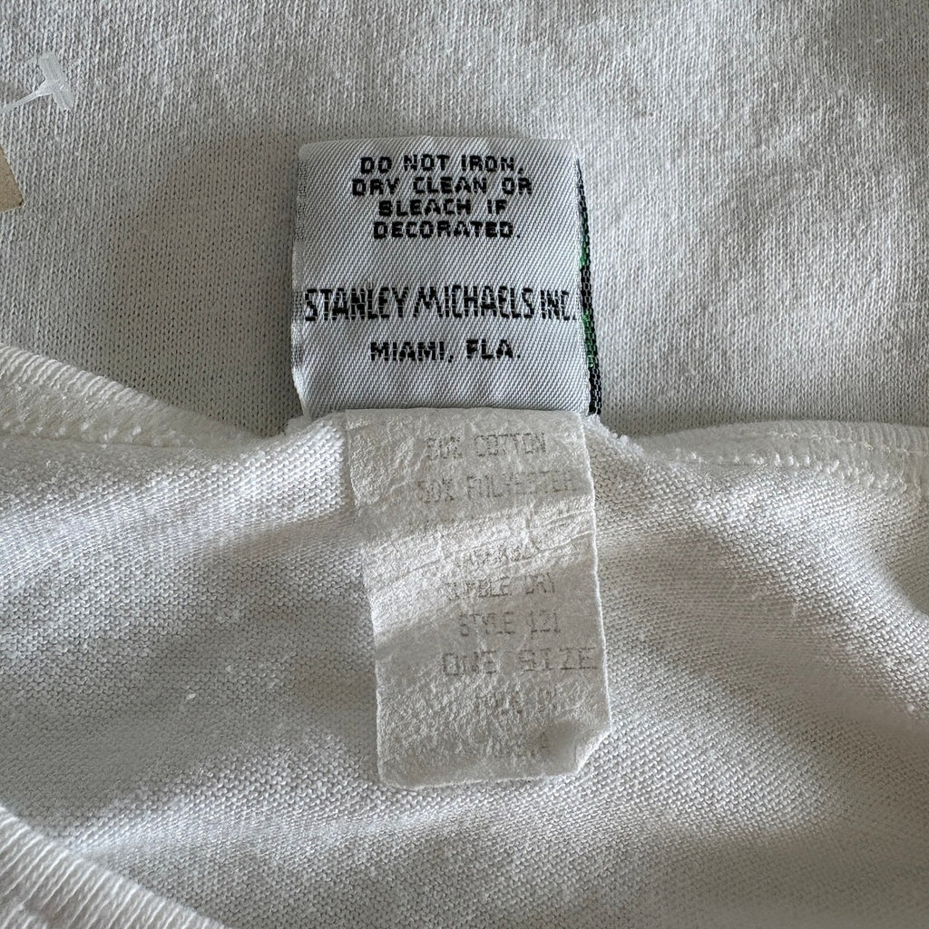 Vintage St. Thomas Puffy Paint Shell Oversized  T Shirt - Women's One Size