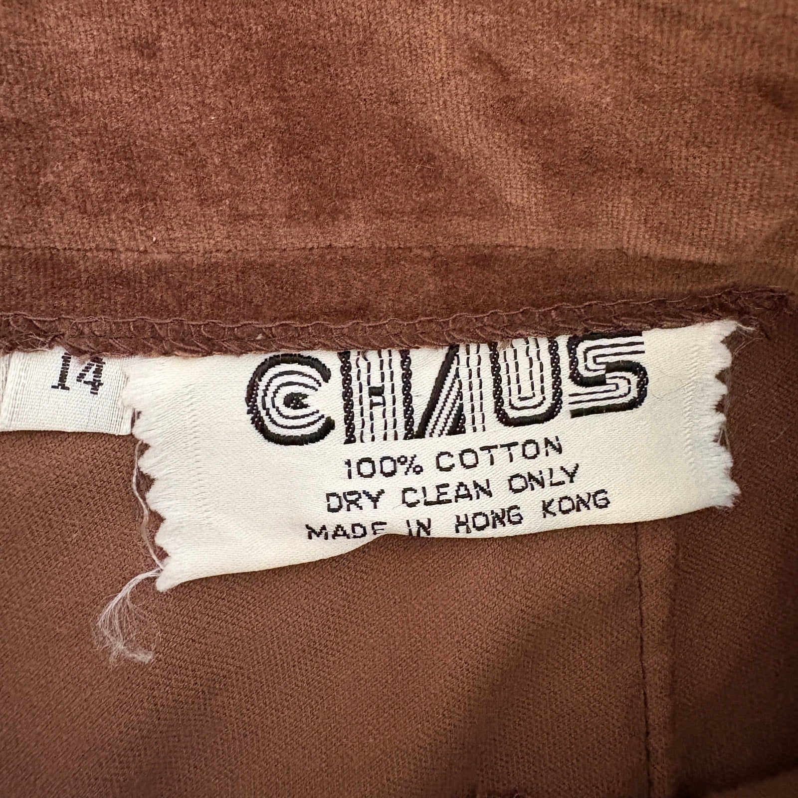 Vintage 70s Brown Velveteen Gaucho Pants | Boho Wide Leg Trousers | Threaded Social Club