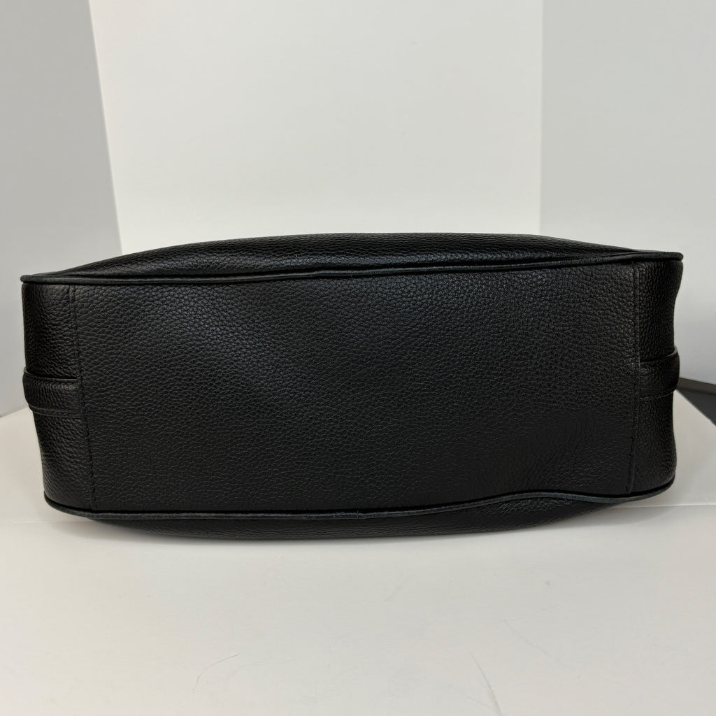 Kate Spade Hobo Black Pebbled Leather Shoulder Bag