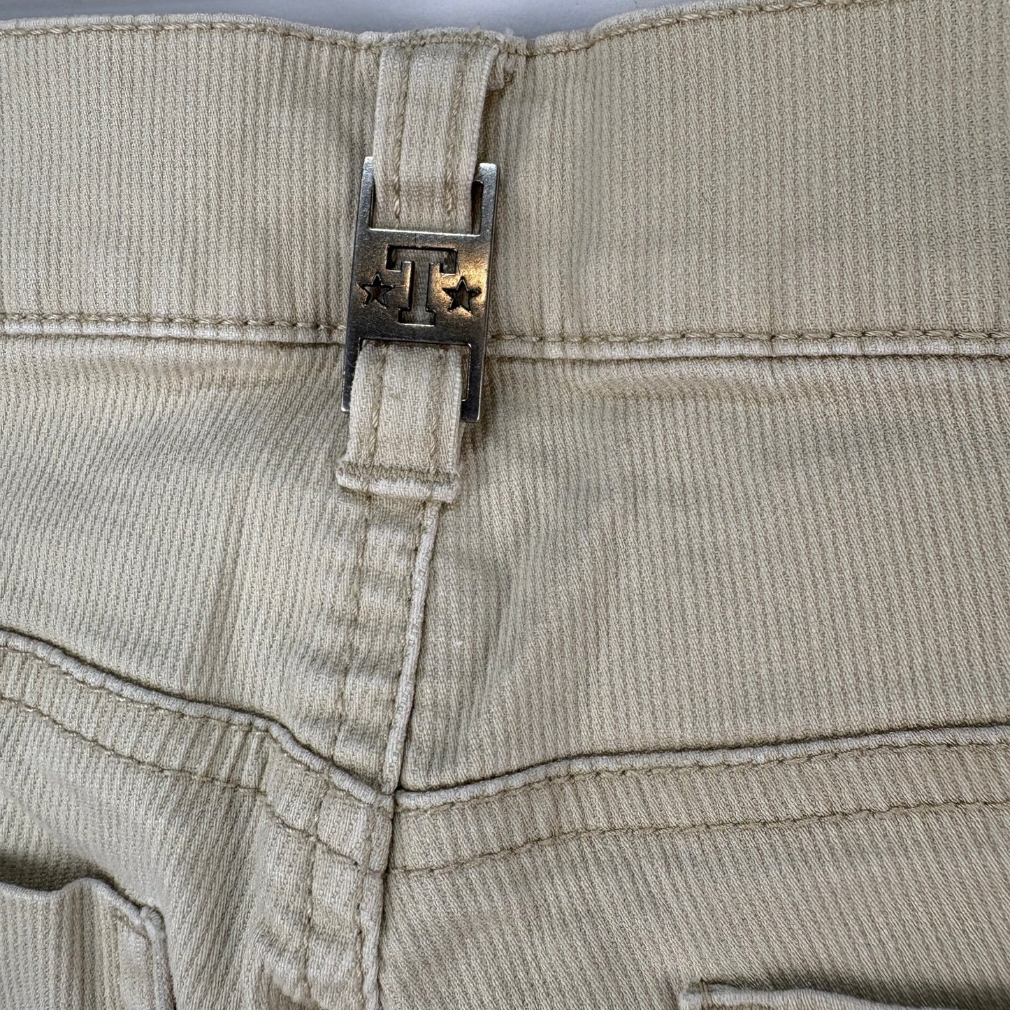 Y2K Tommy Jeans Low Rise Crop Khaki Pants - Women's Size Small