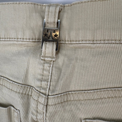 Y2K Tommy Jeans Low Rise Crop Khaki Pants - Women's Size Small