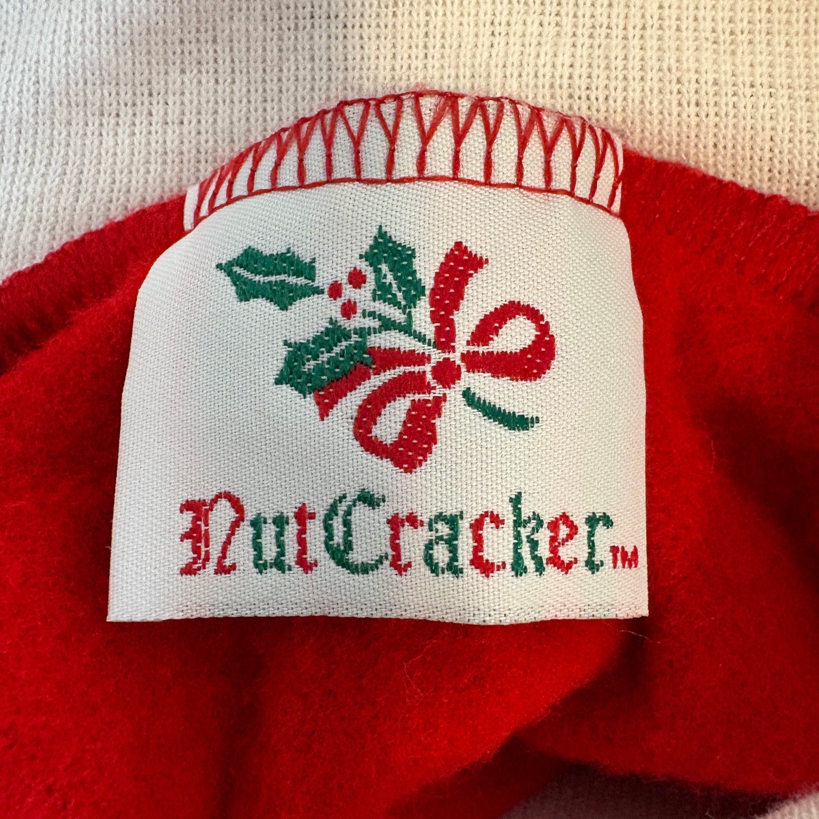 Vintage Cute Kittens Snow Skiing USA Made Mock Neck Sweatshirt - Women's Size S