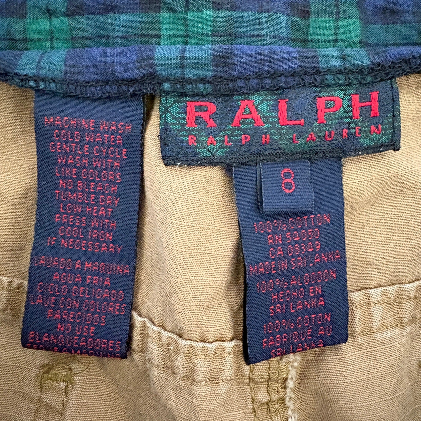 Ralph Lauren Khaki Pants - Women's Size 8