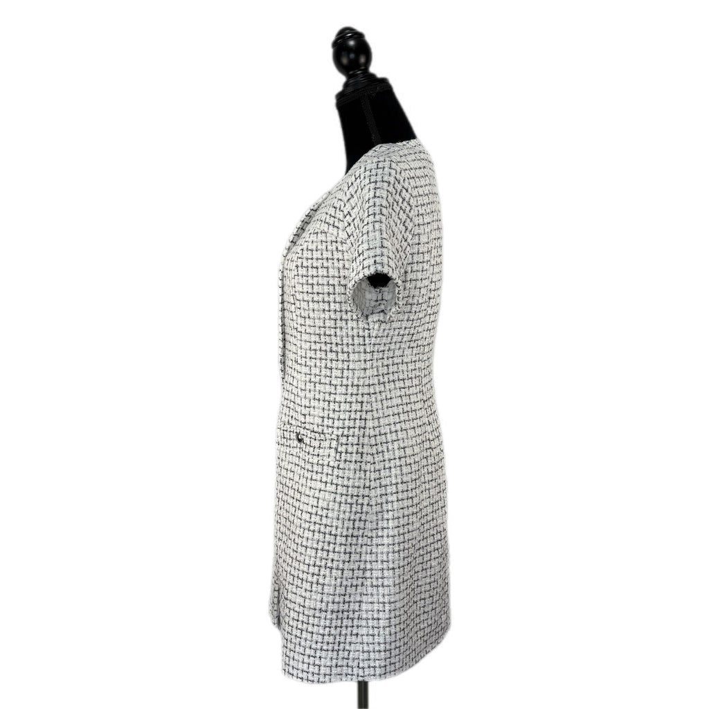 Rachel Zoe Retro Glam Chic Business Wear Tweed Dress - Women's Size 4