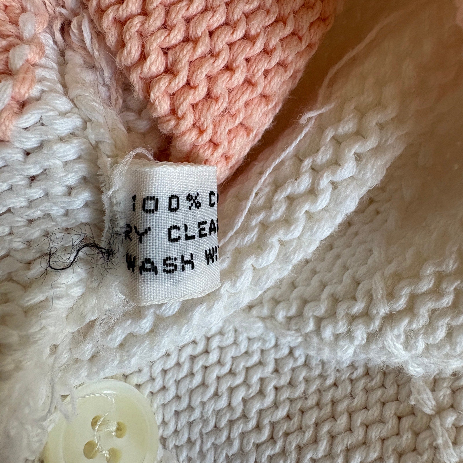 Pink Cat Cardigan - Women's Size L