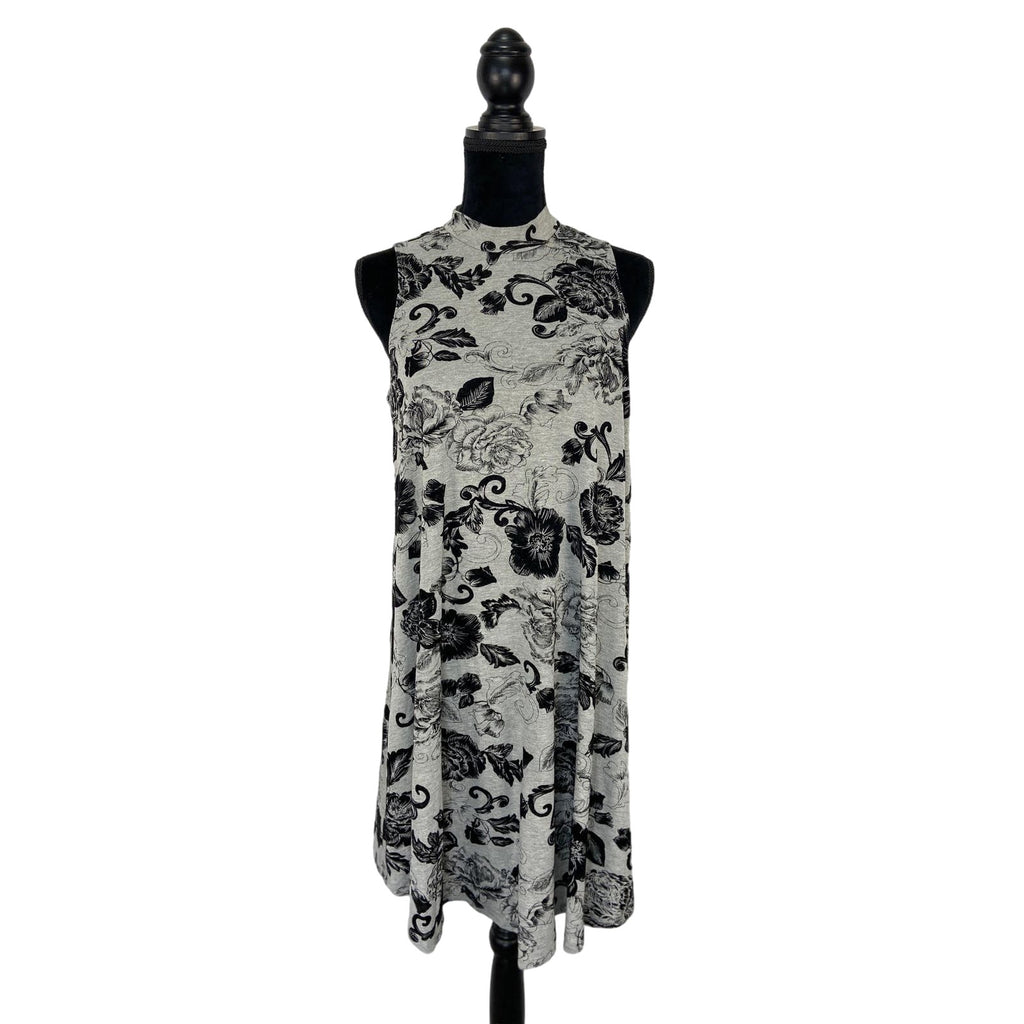 Philosophy Flocked Floral Shift Dress - Women's Small